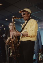 Jimmy Heath, Jazz Inn Party, Nordwijk, Netherlands, 1989. Creator: Brian Foskett.