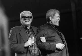 Toots Thielemans, Frank Foster, Music Nights, Maastricht, 1994. Creator: Brian Foskett.