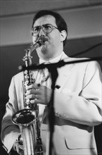 David Glasser, North Sea Jazz Festival, Netherlands, 1993. Creator: Brian Foskett.