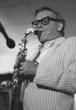 Bob Wilber, The March of Jazz, Clearwater Beach Florida, 1997. Creator: Brian Foskett.