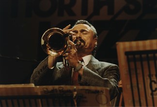 Shorty Rogers, North Sea Jazz Festival, Netherlands, 1991. Creator: Brian Foskett.