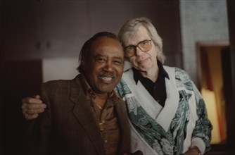 Harry "Sweets" Edison and Bob Brookmeyer, Jazz Inn Party, Nordwijk, Netherlands, 1989. Creator: Brian Foskett.