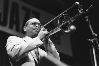 Delfeayo Marsalis, North Sea Jazz Festival, Netherlands, 1993. Creator: Brian Foskett.