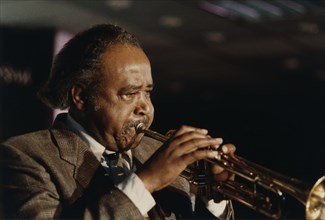 Harry "Sweets" Edison, Jazz Inn Party, Nordwijk, Netherlands, 1989. Creator: Brian Foskett.