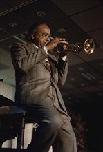 Harry "Sweets" Edison, Jazz Inn Party, Nordwijk, Netherlands, 1989. Creator: Brian Foskett.