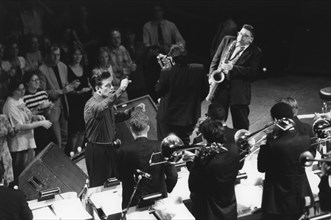 Harry Connick Jnr and Orchestra, Royal Albert Hall, London, 1993. Creator: Brian Foskett.