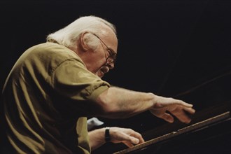 John Critchinson, Norwich Jazz Festival, England, 1991. Creator: Brian Foskett.