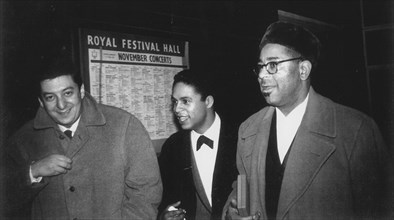 Dizzy Gillespie  Backstage Royal Festival Hall, 1963. Creator: Brian Foskett.