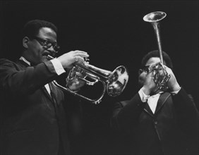 Dizzy Gillespie and Clark Terry, Daily Mail International Jazz Festival, Manchester, 1963. Creator: Brian Foskett.