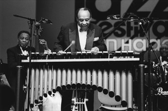 Lionel Hampton and Jimmy Woode, North Sea Jazz Festival, Netherlands, 1993. Creator: Brian Foskett.