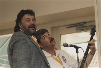 Jackie Coon and Eddie Erickson, The March of Jazz, Clearwater Beach, Florida, 1997. Creator: Brian Foskett.