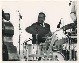 Chico Hamilton, Capital Radio Jazz Festival, London, 1979. Creator: Brian Foskett.