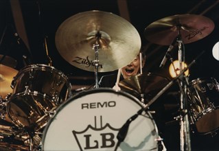 Louis Belson, Benny Carter's Swing America, North Sea Jazz Festival, Netherlands 1991. Creator: Brian Foskett.