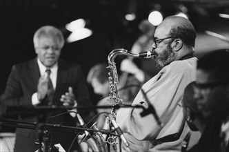 James Moody with Slide Hampton Big Band, North Sea Jazz Festival, Netherlands,1993. Creator: Brian Foskett.