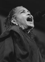 Abbey Lincoln, North Sea Jazz Festival, Netherlands, 1995. Creator: Brian Foskett.