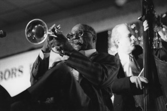 Clark Terry, Jay Leonhart, The March of Jazz, Clearwater Beach, Florida, 2000. Creator: Brian Foskett.