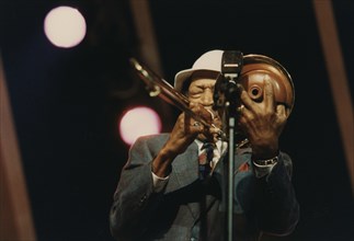 Al Grey, Benny Carter's Swing America, North Sea Jazz Festival, Netherlands, 1991. Creator: Brian Foskett.