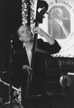 Jay Leonhart, The March of Jazz, Clearwater Beach, Florida, 2000. Creator: Brian Foskett.