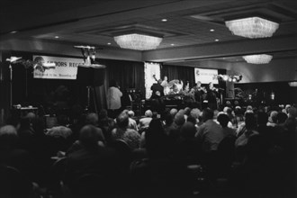 Band on stage, The March of Jazz, Clearwater Beach, Florida, 2000. Creator: Brian Foskett.