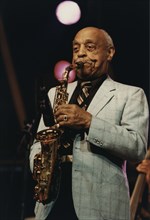 Benny Carter, Benny Carter's Swing America, North Sea Jazz Festival, Netherlands, 1991. Creator: Brian Foskett.