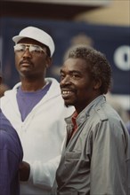 Ornette Coleman and Prime Time, North Sea Jazz Festival, Netherlands, 1991. Creator: Brian Foskett.