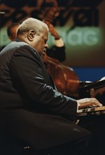 Oscar Peterson, North Sea Jazz Festival, Netherlands, 1991. Creator: Brian Foskett.