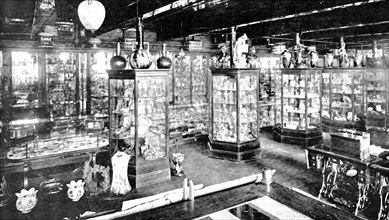 Wrought by the Silversmith: in the Silver Show Room, 1909. Creator: Unknown.