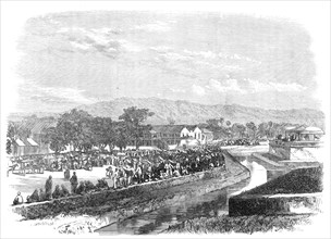 The Duke of Edinburgh at Penang: the Levee at the Court of Requests, 1870. Creator: Unknown.