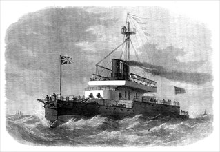 Our Ironclad Fleet: H.M.S. Devastation, 1871. Creator: Unknown.