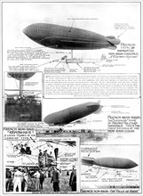 Rigid Or Non-Rigid?: The Great War-Ships Of The Air, 1909.  Creator: Unknown.