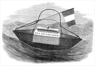 The Sea-Messenger, to convey letters from ships in peril, 1870. Creator: Unknown.