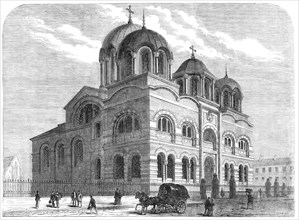 The new Greek Church, Liverpool, 1870. Creator: Unknown.