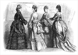 Paris fashions for May, 1870. Creator: Unknown.