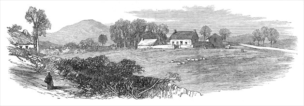 Sketches from Ireland: Reilly's farmhouse at Fartha, 1870. Creator: Unknown.