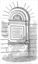 The Martyrs' Memorial, Smithfield, 1870. Creator: Unknown.