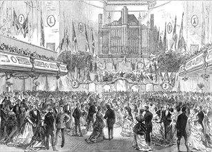 The Mayor's Ball at Nottingham, 1870. Creator: Unknown.