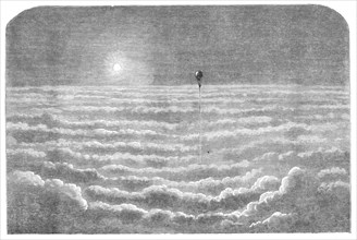 Aerial Voyages - mountain ranges of cloud, 1870. Creator: Unknown.