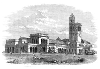 New Government House at Gunesh Khind, Poonah, Bombay, 1870. Creator: Unknown.