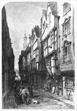 Old London: Wych-Street, 1870. Creator: Unknown.