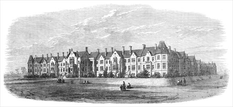 Wonford House, Exeter, Retreat for the Insane, 1870. Creator: Unknown.