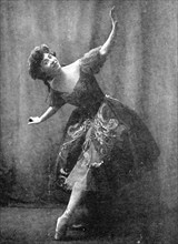 Mlle. Maria Baldina, of the Russian Imperial Ballet, who is appearing at the London Coliseum, 1909. Creator: Bert.