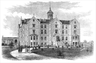 The Hellmuth College at London, Ontario, Canada West, 1870. Creator: Unknown.