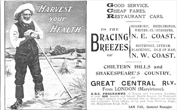 'Harvest your Health", 1909. Creator: Unknown.