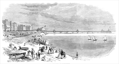 The new pier at Eastbourne, 1870. Creator: Unknown.