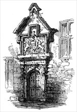 Doorway, York, 1870. Creator: Unknown.