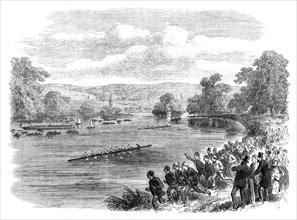 The Regatta at Henley-on-Thames, 1869. Creator: Unknown.