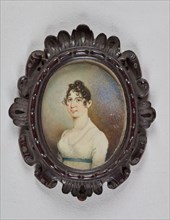 Miniature portrait of a lady, 1790-1804. Creator: Unknown.