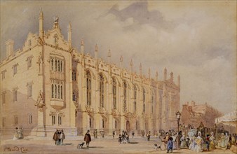 King Edward's School, Birmingham, 1833. Creator: David Cox the Elder.