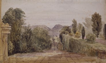 Powis Castle, 1835-45. Creator: David Cox the Elder.