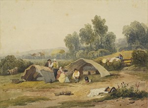 A Gipsy Encampment, 1827. Creator: David Cox the Elder.